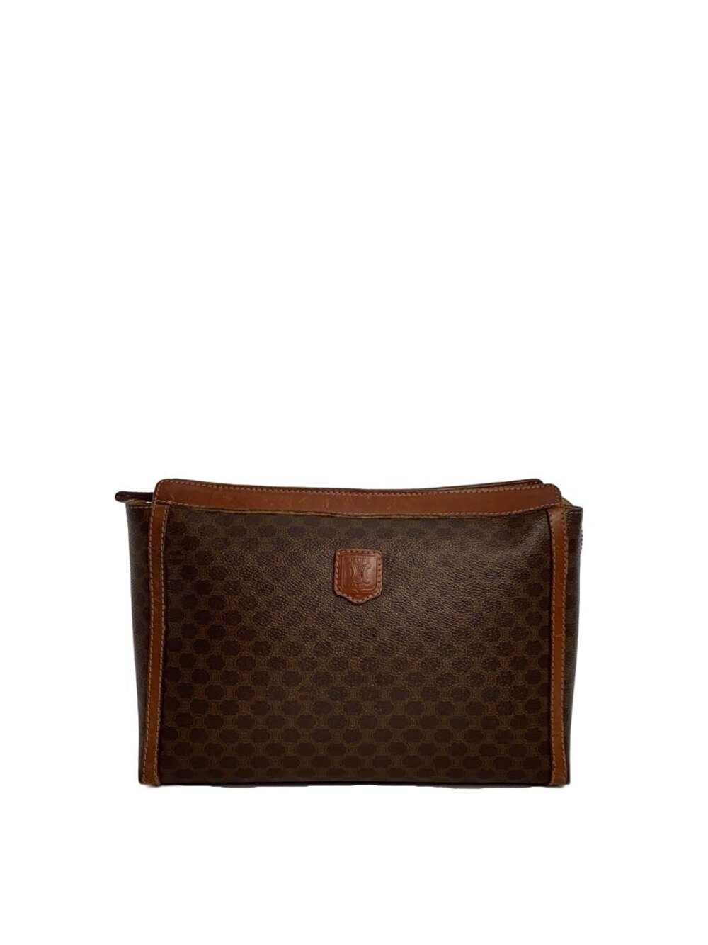 Celine Clutch Bag Brown